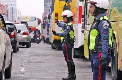Pnp Hpg Starts Manning Traffic On Edsa Together With Mmda