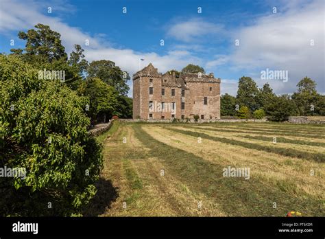 Huntingtower Castle On The Outskirts Of The City Of Perth In Scotland