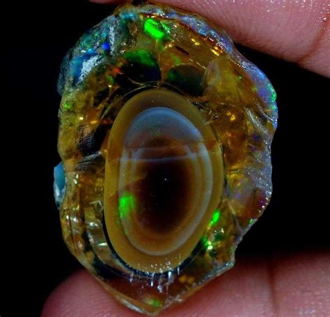 Natural Multi Fire Opal From Welo Ethiopia Crystals And Gemstones