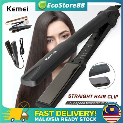 Professional Kemei Km 329 Hair Straightener Hair Styling Tools Ceramic