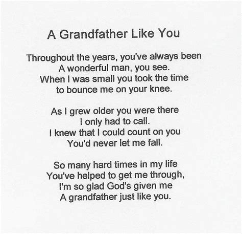 √ Grandfather Quotes Passed Away
