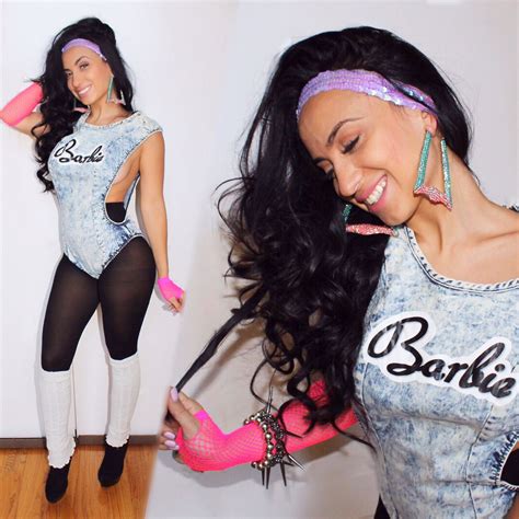 barbie diy costume 80s fitness work out halloween available to order