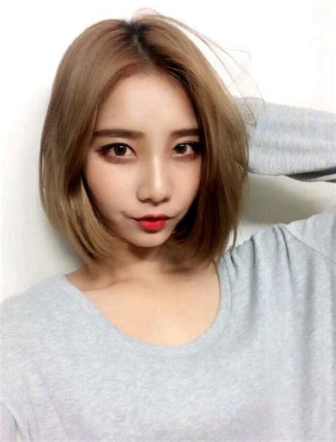 17 Korean Hairstyle Girl Short Hair Important Inspiraton