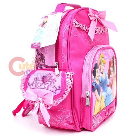 Disney Princess School Backpackbag 12 M Pink Ribbon Ebay