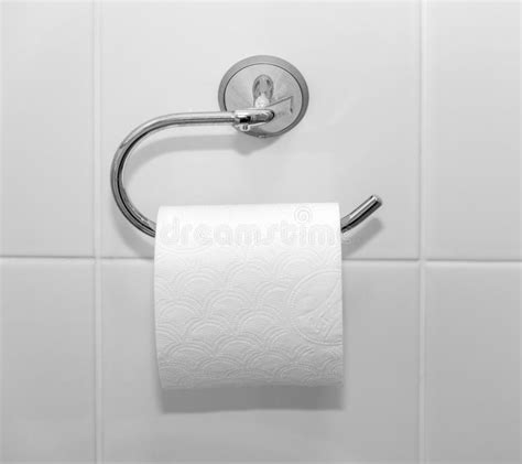 Hanging Toilet Paper Stock Photo Image Of Chrome Mountains 132171786