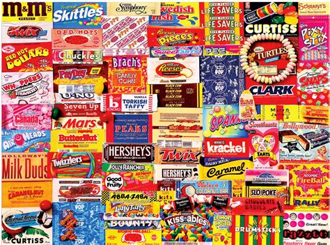 Candy Names In Alphabetical Order