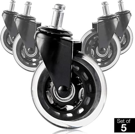 Asani Replacement Caster Wheels With Noise Free Bearings 3
