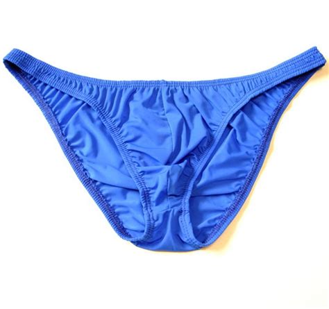 U Convex Briefs Men Smooth Nylon Male Panties Mix Colors Comfortable