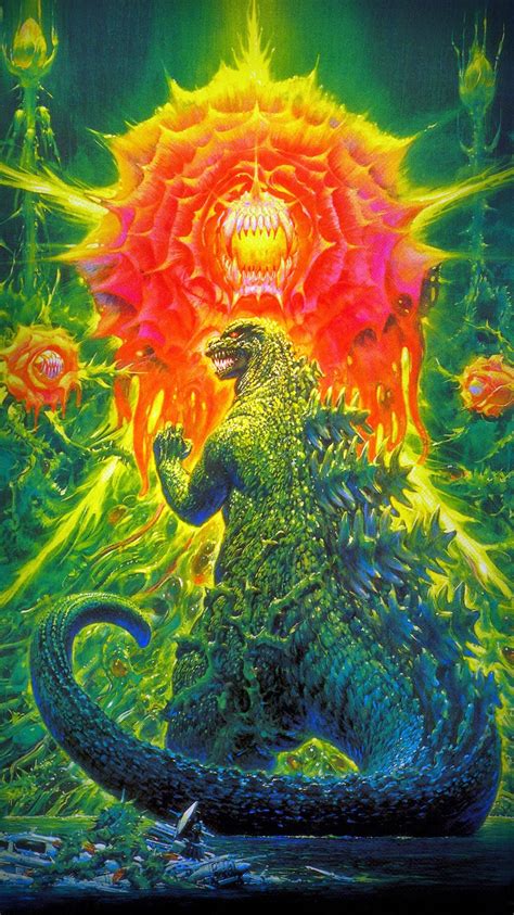 High quality images of movie posters (not pornographic films). Godzilla vs. Biollante (1989) Phone Wallpaper | Original ...