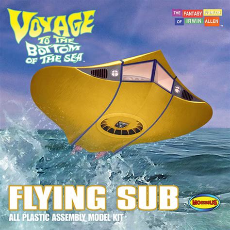 Moebius Models Voyage To The Bottom Of The Sea Flying Sub Moebius