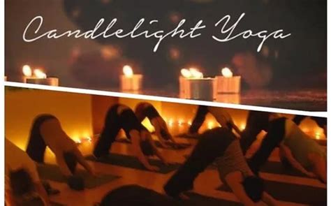 candlelight yoga seasoned beginner intermediate candlelight yoga yoga party yoga