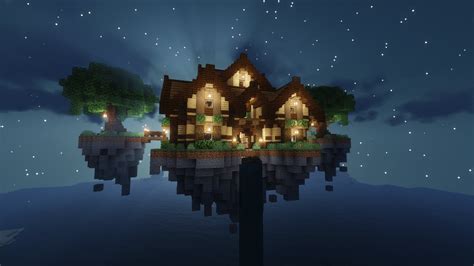 Sky Island House Minecraft