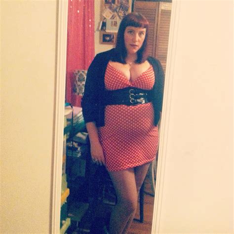 My Super Sexy Pin Up Minnie Red Polka Dot Bodycon Wiggle Dress Because
