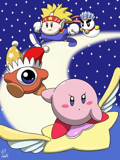 Kirby Star Allies Fan Art Play Nintendo Video Game Companies Kawaii