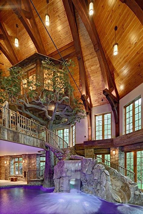 Lakefront Dream Home Lists With Indoor Treehouse Photos Off The Market