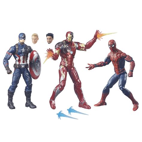 Buy Marvel Legends Captain America Civil War 6 Inch Figure 48 Months To 1188 Months 3 Pack