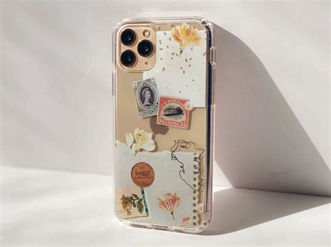 Vintage Aesthetic Scraps Phone Case For Iphone 12 Mini 11 Pro Etsy