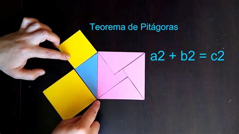 Comprobación Teorema De Pitágoras Youtube