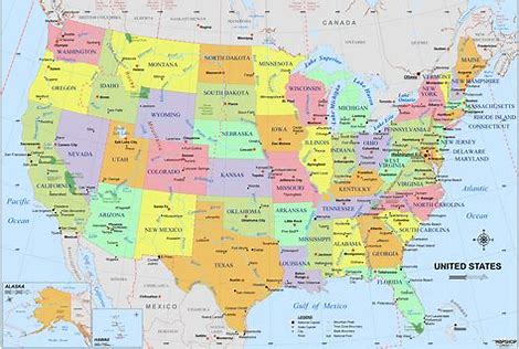 Image result for usa, map