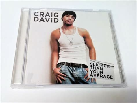 Craig David Slicker Than Your Average Cd 2002 Atlantic Records