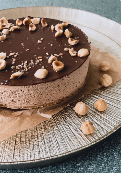 Chocolate Hazelnut No Bake Cheesecake Website