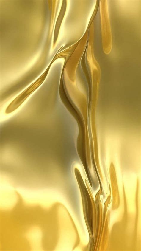 An Abstract Gold Background With Wavy Lines