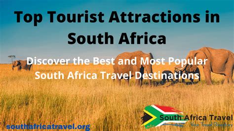 Top Tourist Attractions In South Africa Most Popular Destinations