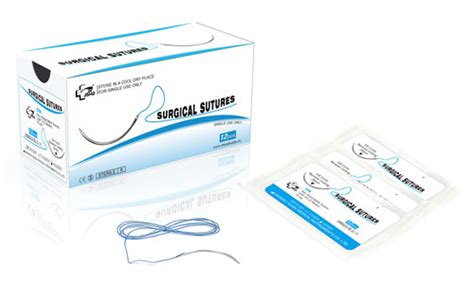 Silk Braided Surgical Suture Thread With Needles Suppliers