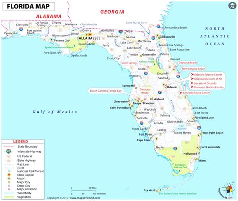 Map Of Florida Gulf Coast Beach Towns Map