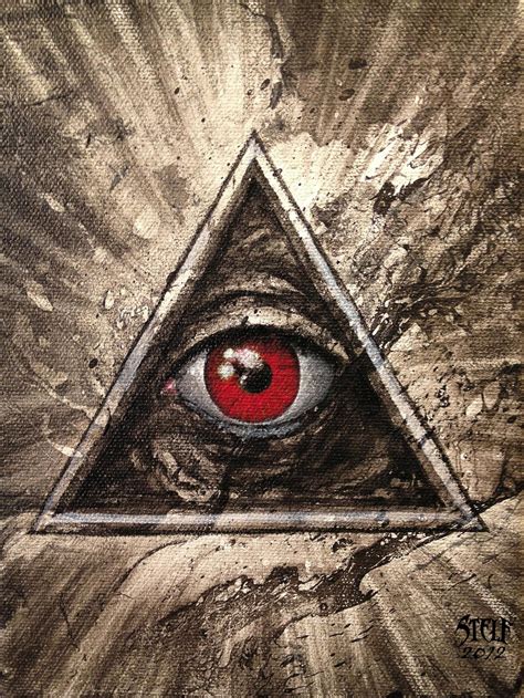 All Seeing Eye 02 By Stelf 2014 On Deviantart Illuminati Art