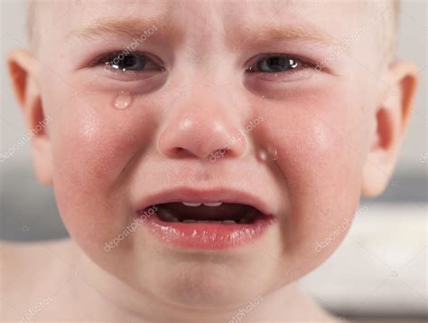 Face Baby Crying Stock Photo By ©omstudio 113275434