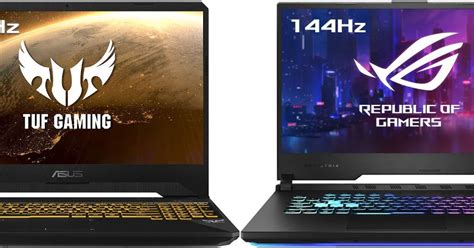 Comparativa portátiles gaming de por euros Asus TUF Gaming FX DV AL vs Asus ROG