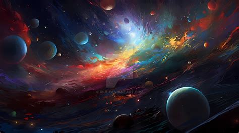 Colorful Space 10 Hd Wallpaper Background By Ixul On Deviantart