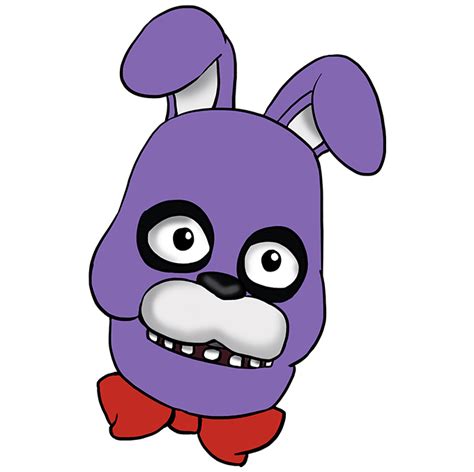 How To Draw Bonnie From Five Nights At Freddys Really Easy Drawing