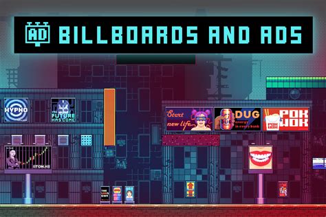 Free Billboards And Advertising Pixel Art Download