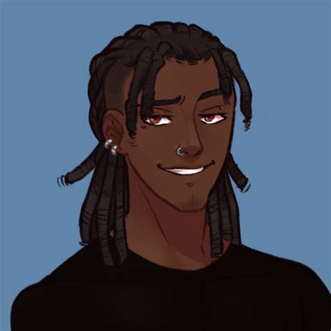 Anime Guy With Dreads