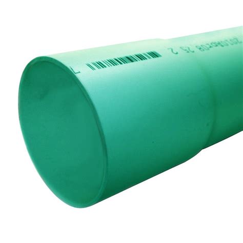 Jm Eagle 4 In X 10 Ft Pvc Bell End Gravity Sewer Pipe