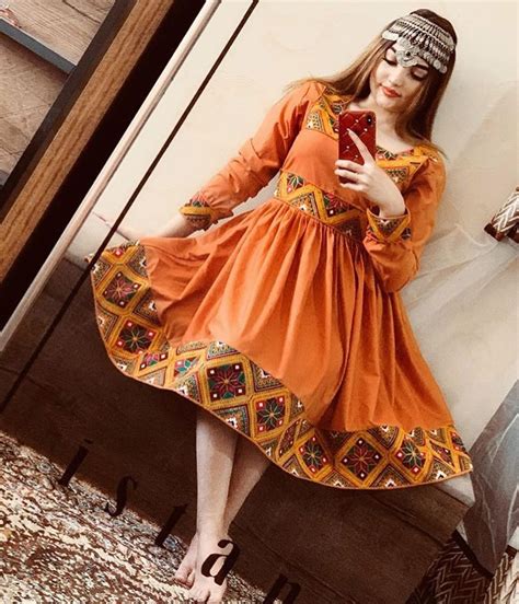 Afghan Traditional Dress With Full Hand Made Embroidery Etsy
