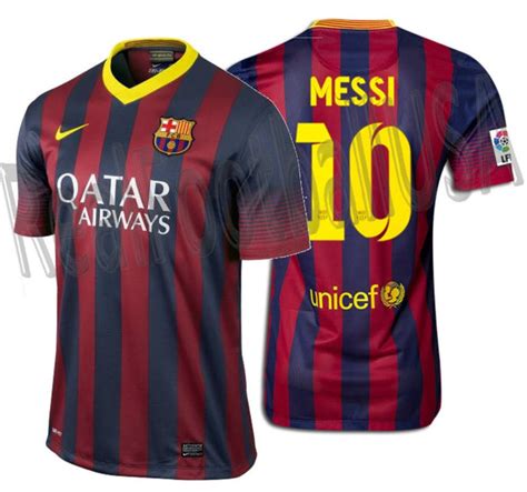 Nike Lionel Messi Fc Barcelona Home Jersey 201314 Realfootballusanet