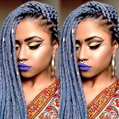 Things to know when using wavy curly weave hairstyles. luvyourmane | Yarn braids styles, Yarn braids, Yarn dreads