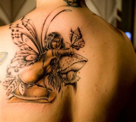 Fairy Tattoo Designs On Shoulder Tattoo Designs Cool