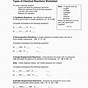 Double Displacement Reaction Worksheet Answers