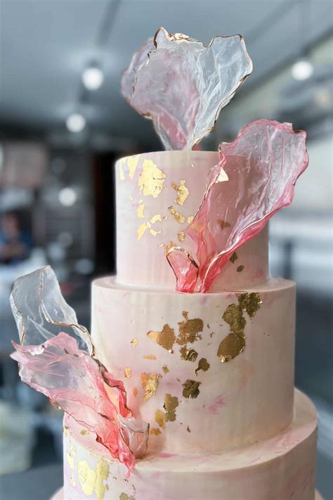 Blush Marble Wedding Cake Whipped Bakeshop Philadelphia