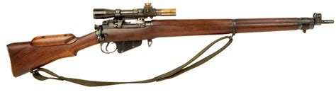 Wwii British No4t Sniper Rifle Live Firearms And Shotguns