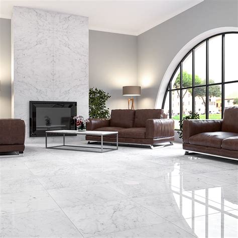 Providing an elegant and sophisticated appearance, marble flooring is extremely durable. White Tile, Mosaics, Accessories | Calacatta Royal Marble ...