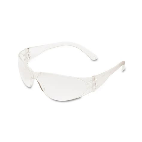 Mcr Safety Checklite Scratch Resistant Safety Glasses Clear Lens