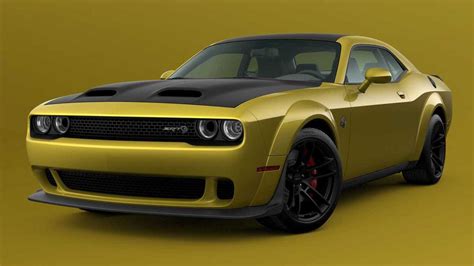 Dodge Challenger Hits The Jackpot Again With Return Of Gold Paint