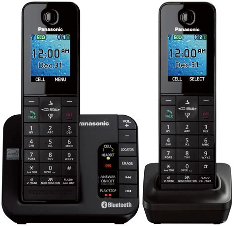 Panasonic Kx Tgh262b Link2cell Bluetooth Enabled Phone With Answering