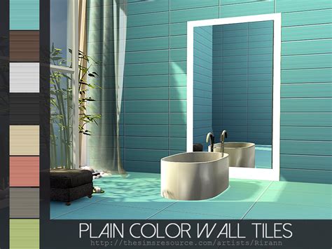 The Sims Resource Plain Color Wall Tiles