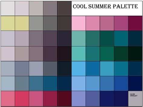 Diary Of A Colour Addict Graceful Cool Summer Cool Summer Palette